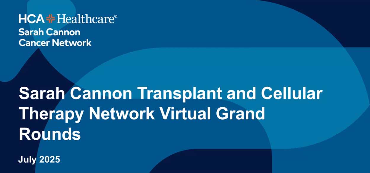 Sarah Cannon Transplant and Cellular Therapy Network: TILs for Melanoma Treatment Banner